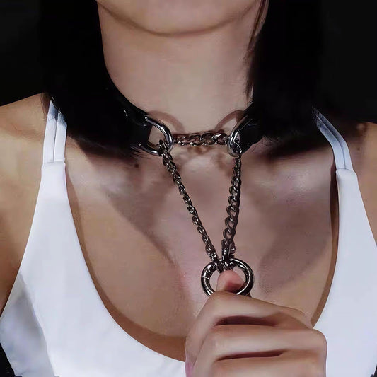 Gothic Chain Choker Necklace