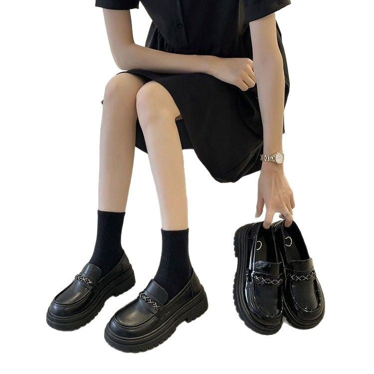 British Style Women's Leather Shoes