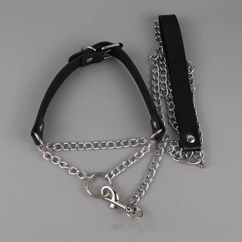 Gothic Chain Choker Necklace